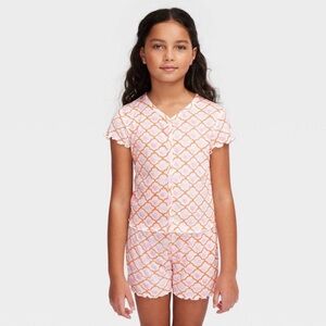 Girls Geo Hearts Pajama Set Roller Rabbit x Target